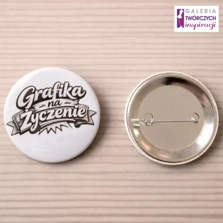 Przypinka personalizowana - 56 mm